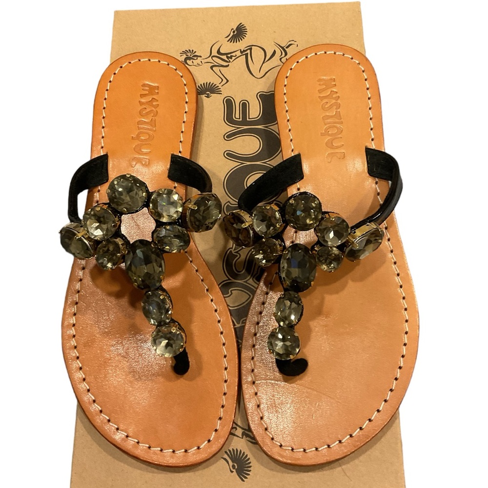 Mystique Black Diamond Sandal 6 1/2